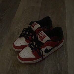 Nike SB Red and White Sneakers